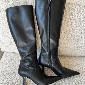 Aeyde Esme Soft Leather Calf Boots Black Size 38/8 Women